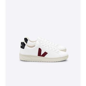 Veja URCA CWL Men's Shoes White/Red | NZ 272QMA